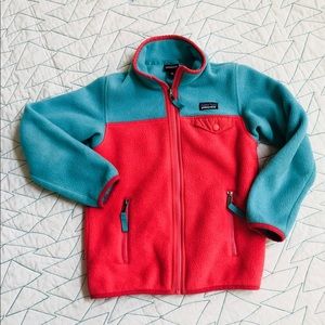 Patagonia: Synchilla Fleece Full Zip Girls XS(5/6)